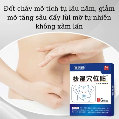 Miếng Đan Tân Mở Bủng Thảo Dược Đông Y Thái Hà 6 miếng cao đan lành tính 18.500 VND