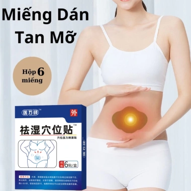 Miếng Đan Tân Mở Bủng Thảo Dược Đông Y Thái Hà 6 miếng cao đan lành tính 18.500 VND