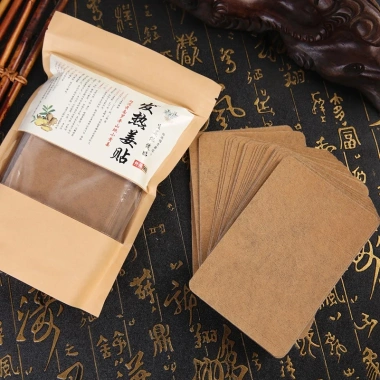 Miếng Dán Thảo Dược 50/100 Túi Giấy Zip Nội Địa Trung - Giảm Đau, Cải Thiện Giấc Ngủ, Giá Chỉ 40.000 VND