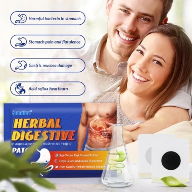 Miếng Dán Thảo Dược Giảm Đau Bụng Thạch Cao, Tiêu Hóa, Tiêu Chảy, Đầy Hơi - 6/18/30 Cái 5
