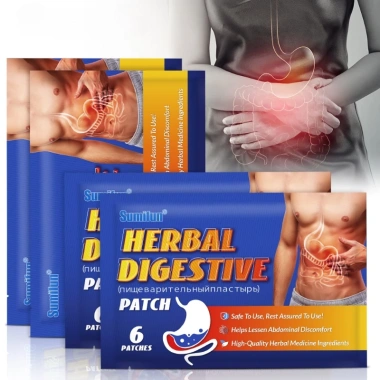 Miếng Dán Thảo Dược Giảm Đau Bụng Thạch Cao, Tiêu Hóa, Tiêu Chảy, Đầy Hơi - 6/18/30 Cái 7