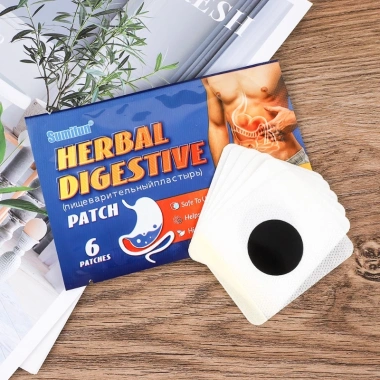 Miếng Dán Thảo Dược Giảm Đau Bụng Thạch Cao, Tiêu Hóa, Tiêu Chảy, Đầy Hơi - 6/18/30 Cái 9