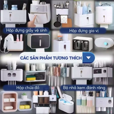 Miếng Dán Thay Thế Bộ Nhả Kem Oenon cho Kệ Toilet & Hộp Giấy Vệ Sinh - Ecoco 6.5k 2