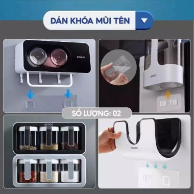 Miếng Dán Thay Thế Bộ Nhả Kem Oenon cho Kệ Toilet & Hộp Giấy Vệ Sinh - Ecoco 6.5k 6