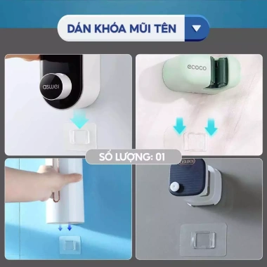 Miếng Dán Thay Thế Bộ Nhả Kem Oenon cho Kệ Toilet & Hộp Giấy Vệ Sinh - Ecoco 6.5k 7