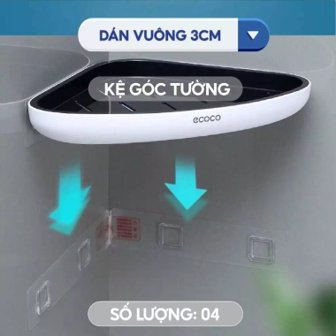 Miếng Dán Thay Thế Bộ Nhả Kem Oenon cho Kệ Toilet & Hộp Giấy Vệ Sinh - Ecoco 6.5k 8