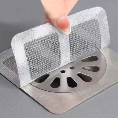 Miếng dán thoát nước lọc tự dính 50 chiếc – Chống tắc nghẽn bồn rửa, ngăn tóc, giá ưu đãi