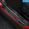Miếng Dán Trang Trí Bàn Đạp Mazda CX30 CX-30 Bằng Thép Không Gỉ - Giá 403.333₫