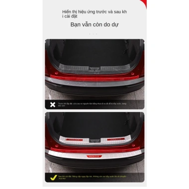 Miếng Dán Trang Trí Đuôi Xe Mazda CX-30 Bằng Thép Không Gỉ - Giá 439.999₫ 6