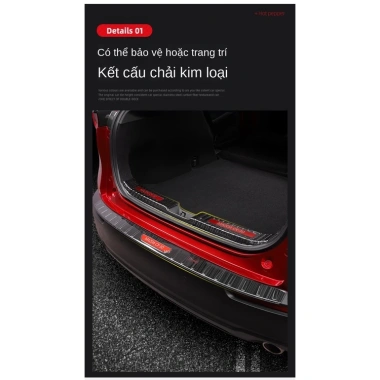 Miếng Dán Trang Trí Đuôi Xe Mazda CX-30 Bằng Thép Không Gỉ - Giá 439.999₫ 7