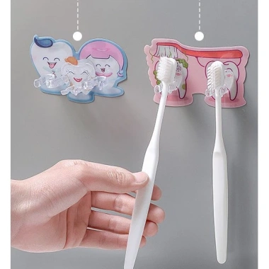 Miếng Dán Treo Bàn Chải Đánh Răng Dễ Thương Giá chỉ 15.000đ khuyến mãi siêu tiết kiệm
