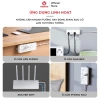 Miếng Dán Tường Treo Ổ Điện & Router Wifi Xoay 360 độ - Keo Siêu Dính, Nhựa ABS Cao Cấp Modeco, Giá 29.000₫ 3