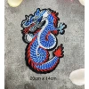 Miếng dán ủi nhiệt thêu hình rồng phượng cho áo dài Patch vải logo thêu 10.000₫ 3