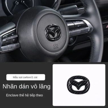 Miếng Dán Vô Lăng Mazda 3 2.020-2.026 Trang Trí Logo Ô Tô Giá 109.999đ 10 Miếng Dán Vô Lăng Mazda 3 2.020-2.026 Trang Trí Logo Ô Tô Giá 109.999đ 10