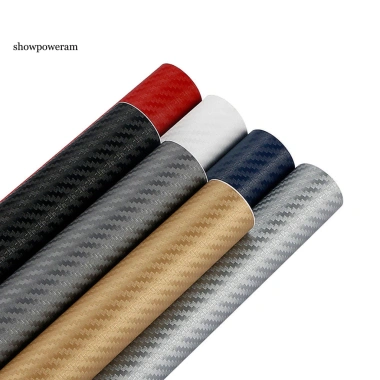Miếng Dán Xe Hơi SPM 1 Cuộn 3D Sợi Carbon PVC Bền Phim Vans Giá 62.808 VND