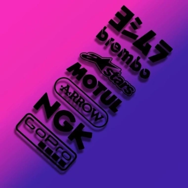 Miếng dán xe máy LOGO phản quang, chống xước, trang trí xe - Giá ưu đãi 69.386₫