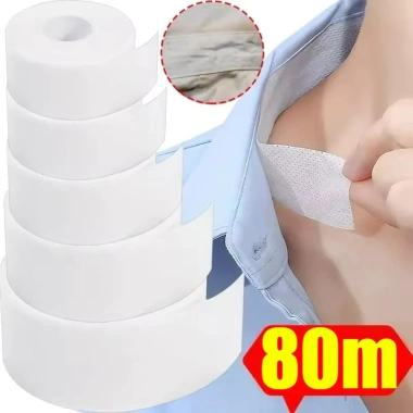 Miếng đệm chống mồ hôi cổ áo sơ mi tự dính Thấm hút thoáng khí, bảo vệ một lần