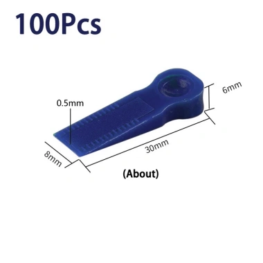 Miếng đệm gạch điều chỉnh 100 chiếc: Dễ lắp trên tường và sàn, giảm trượt, giá ưu đãi 22.000đ 5