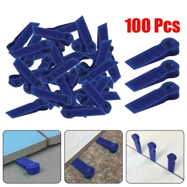 Miếng đệm gạch điều chỉnh 100 chiếc: Dễ lắp trên tường và sàn, giảm trượt, giá ưu đãi 22.000đ 6