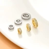 Miếng Đệm Hạt 18k Bảo Quản Zircon Bánh Xe - Phụ Kiện Vòng Tay, Vòng Cổ Giá 25.180đ