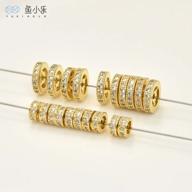 Miếng Đệm Hạt 18k Bảo Quản Zircon Bánh Xe - Phụ Kiện Vòng Tay, Vòng Cổ Giá 25.180đ 2