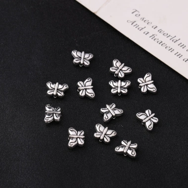 Miếng Đệm Hạt Bạc Trái Tim & Hoa - DIY Phụ Kiện Độc Đáo, Giá 27.048 VND 12 Miếng Đệm Hạt Bạc Trái Tim & Hoa - DIY Phụ Kiện Độc Đáo, Giá 27.048 VND 12