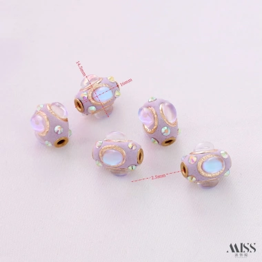 Miếng Đệm Hạt Đề Can Inba DIY, vòng tay và vòng cổ phụ kiện, giá ưu đãi 27.437₫ 15