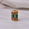 Miếng Đệm Hạt Hình Thùng Phương Pháp Cổ Xưa Men Vàng Handmade Tự Làm Giá 37.309đ 6