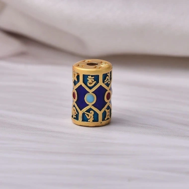 Miếng Đệm Hạt Hình Thùng Phương Pháp Cổ Xưa Men Vàng Handmade Tự Làm Giá 37.309đ 7