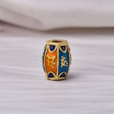 Miếng Đệm Hạt Hình Thùng Phương Pháp Cổ Xưa Men Vàng Handmade Tự Làm Giá 37.309đ 10