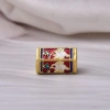 Miếng Đệm Hạt Hình Thùng Phương Pháp Cổ Xưa Men Vàng Handmade Tự Làm Giá 37.309đ 12