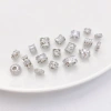 Miếng Đệm Hạt Thùng Hạt Tự Làm Vàng Trắng Kẻ Sọc Zircon - Giá ưu đãi 26.787đ 2