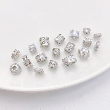 Miếng Đệm Hạt Thùng Hạt Tự Làm Vàng Trắng Kẻ Sọc Zircon - Giá ưu đãi 26.787đ 2 Miếng Đệm Hạt Thùng Hạt Tự Làm Vàng Trắng Kẻ Sọc Zircon - Giá ưu đãi 26.787đ 2