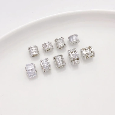 Miếng Đệm Hạt Thùng Hạt Tự Làm Vàng Trắng Kẻ Sọc Zircon - Giá ưu đãi 26.787đ 4 Miếng Đệm Hạt Thùng Hạt Tự Làm Vàng Trắng Kẻ Sọc Zircon - Giá ưu đãi 26.787đ 4