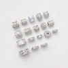 Miếng Đệm Hạt Thùng Hạt Tự Làm Vàng Trắng Kẻ Sọc Zircon - Giá ưu đãi 26.787đ 5