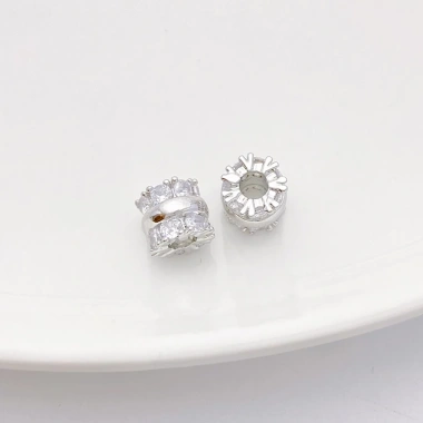 Miếng Đệm Hạt Thùng Hạt Tự Làm Vàng Trắng Kẻ Sọc Zircon - Giá ưu đãi 26.787đ 13 Miếng Đệm Hạt Thùng Hạt Tự Làm Vàng Trắng Kẻ Sọc Zircon - Giá ưu đãi 26.787đ 13