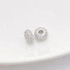 Miếng Đệm Hạt Thùng Hạt Tự Làm Vàng Trắng Kẻ Sọc Zircon - Giá ưu đãi 26.787đ 15