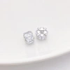 Miếng Đệm Hạt Thùng Hạt Tự Làm Vàng Trắng Kẻ Sọc Zircon - Giá ưu đãi 26.787đ 17