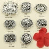 Miếng đệm hạt xuyên lỗ - Phụ kiện tự làm bạc Tây Tạng, giảm giá 20% chỉ 55.877₫ 2