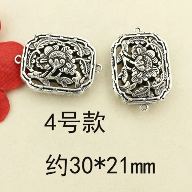Miếng đệm hạt xuyên lỗ - Phụ kiện tự làm bạc Tây Tạng, giảm giá 20% chỉ 55.877₫ 8