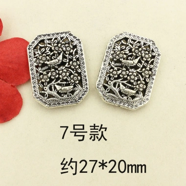 Miếng đệm hạt xuyên lỗ - Phụ kiện tự làm bạc Tây Tạng, giảm giá 20% chỉ 55.877₫ 11