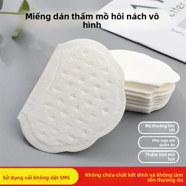 Miếng đệm thấm mồ hôi nách GlowNest - Siêu mỏng, kín đáo, ngăn rò rỉ ngược, loại bỏ mùi cho nam & nữ 2