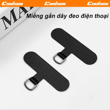 Miếng gắn dây đeo điện thoại siêu mỏng 0,45 mm - Phù hợp mọi dây, bền chắc, lắp nhanh, giá ưu đãi 19.800đ