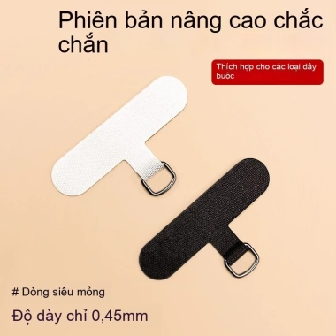 Miếng gắn dây đeo điện thoại siêu mỏng 0,45 mm - Phù hợp mọi dây, bền chắc, lắp nhanh, giá ưu đãi 19.800đ