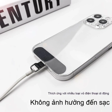 Miếng gắn dây đeo điện thoại siêu mỏng 0,45 mm - Phù hợp mọi dây, bền chắc, lắp nhanh, giá ưu đãi 19.800đ