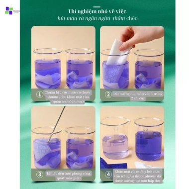 Miếng hút màu thông minh Baibeiji kháng khuẩn 99% Giặt sạch đồ sáng màu, giá 73.750₫ 4