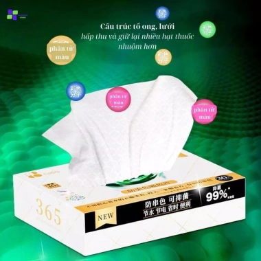 Miếng hút màu thông minh Baibeiji kháng khuẩn 99% Giặt sạch đồ sáng màu, giá 73.750₫ 5