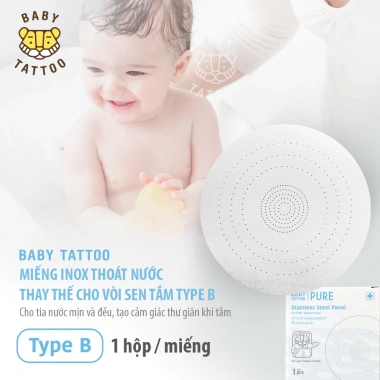 Miếng Innox Thoát Nước Thay Thế Vòi Sen Tắm Lọc Nước BABY TATTOO - Giá 100.000đ Giảm Giá Đặc Biệt 9 Miếng Innox Thoát Nước Thay Thế Vòi Sen Tắm Lọc Nước BABY TATTOO - Giá 100.000đ Giảm Giá Đặc Biệt 9