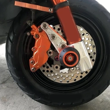 Miếng Lót Bảo Vệ Bánh Xe Xe Máy Hrtyvhin Chống Trượt Bảo Vệ Tai Nạn Khung Phuộc