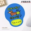 Miếng Lót Cao Su Dày Chống Trơn Trượt - Hỗ Trợ Cổ Tay Chuột Hoạt Hình, Thoải Mái 3